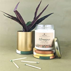 Kilimanjaro Handmade Vegan Soy Candle - The Omume Company | African-Inspired Candles