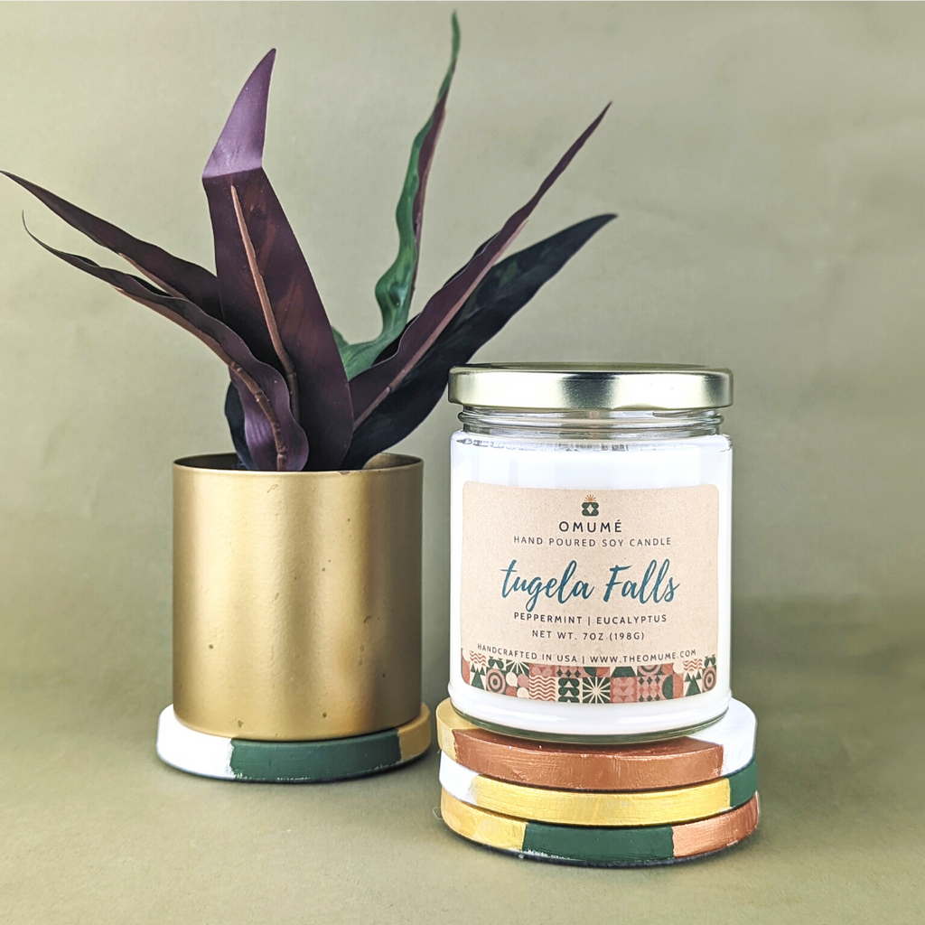 Tugela Falls Handmade Vegan Soy Candle - The Omume Company | African-Inspired Candles